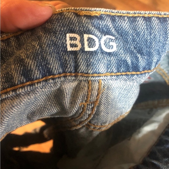 BDG by Urban Outfitters hi rise cheeky jean shorts - Picture 3 of 5